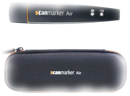 Scanmarker Air a pouzdro.